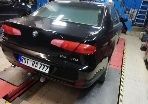 Alfa Romeo 166 cena 6000 przebieg: 275000, rok produkcji 2001 z Tczew małe 277